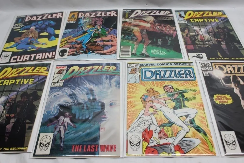 Marvel Dazzler Comic Lot (8 Issues) #21-42