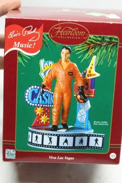 Elvis Presley Viva Las Vegas Heirloom Ornament