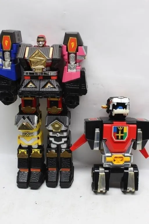 Power Rangers Zeo Megazord & Deluxe Thunder
