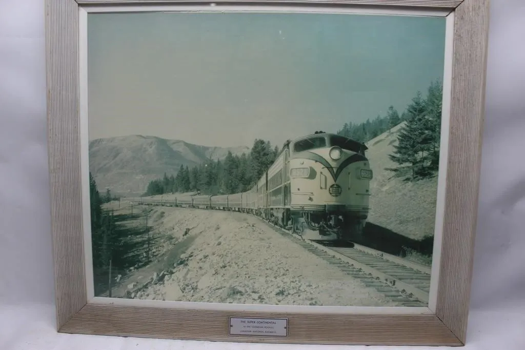 Framed 'Super Continental' Canadian National
