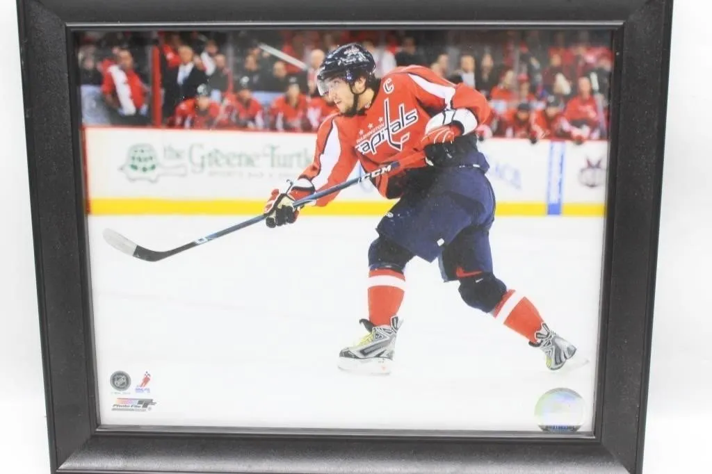 Framed Washington Capitals Player Photo