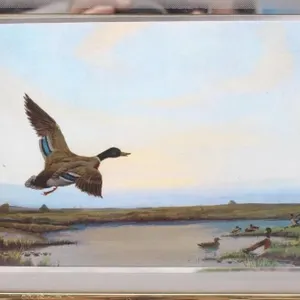 Signed Li-Leger Loons Print & Mallard Duck Print