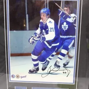 Borje Salming Signed Photo, Toronto Maple Leafs