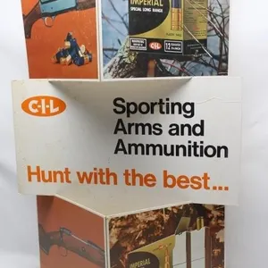 C-I-L Sporting Arms & Ammo Display Sign