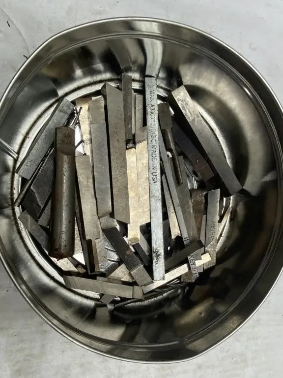 Lathe Tool Bits Assortment, Mixed Sizes