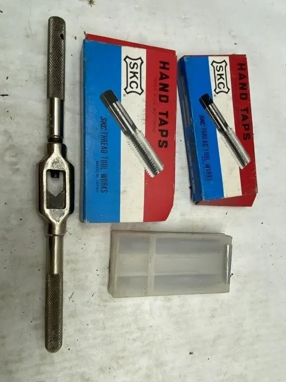 SKC Hand Taps & Tap Wrench Set