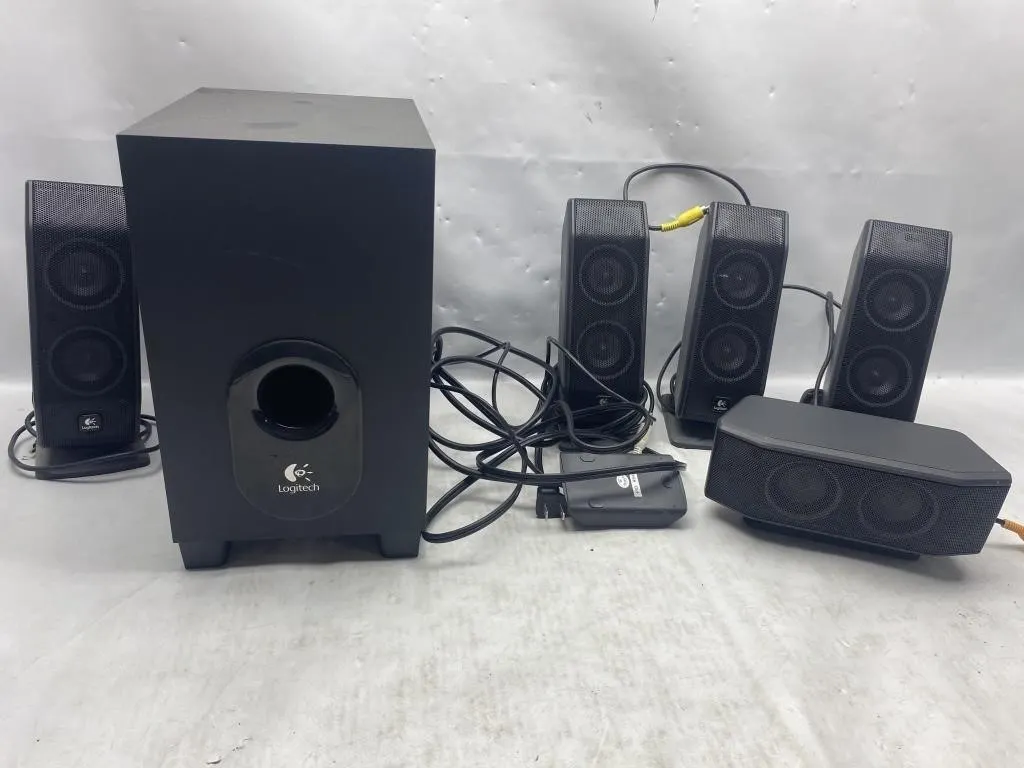 Logitech Surround Sound Speaker System w/
