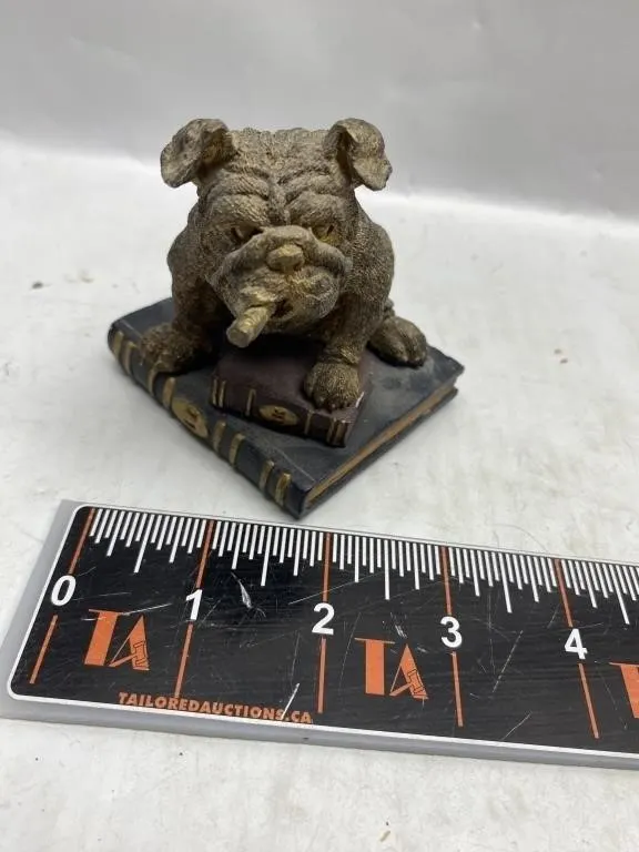 Russ Berrie Executive Suite Bulldog Figurine