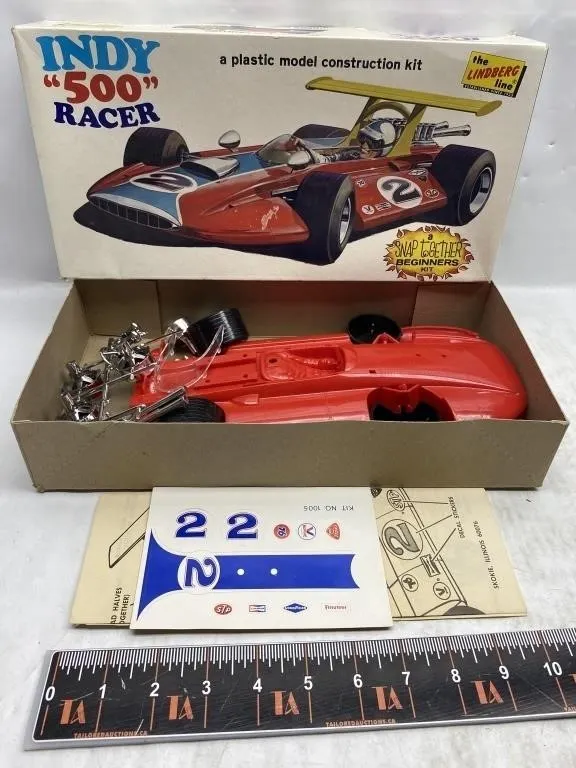 Lindberg Indy 500 Racer Plastic Model Kit
