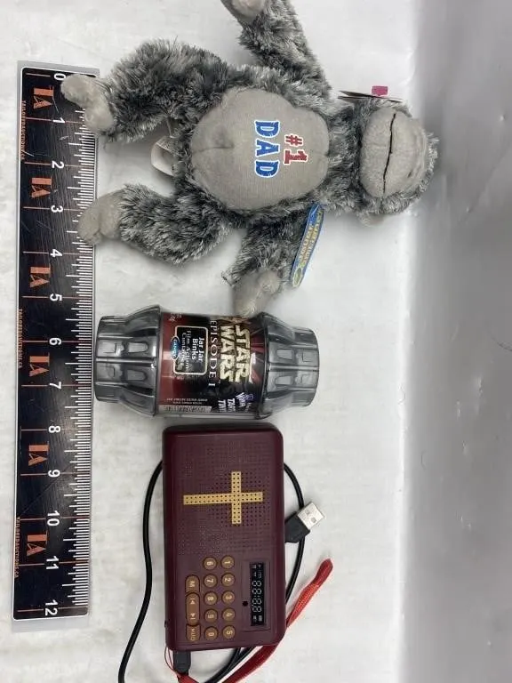#1 Dad Plush Monkey, Star Wars Candy Sealed, MP3