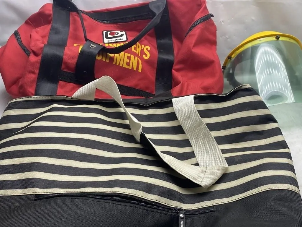 Chieftain Firefighter's Equipment Bag & Face