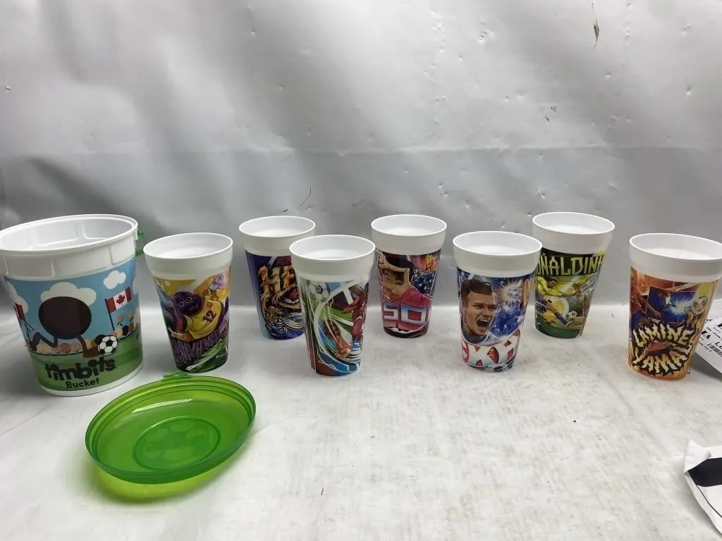 McDonald's World Cup Soccer Cups & Timbits Bucket