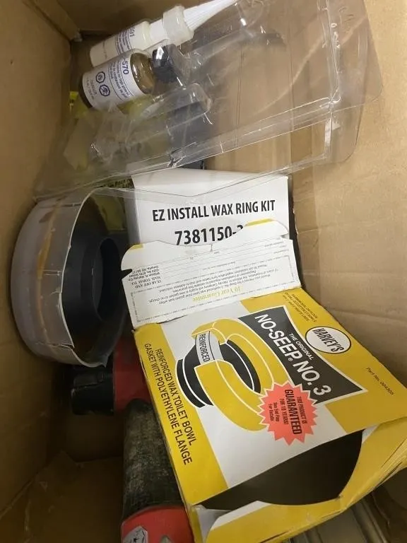 Plumbing Supplies: Wax Ring Kits & Sealants