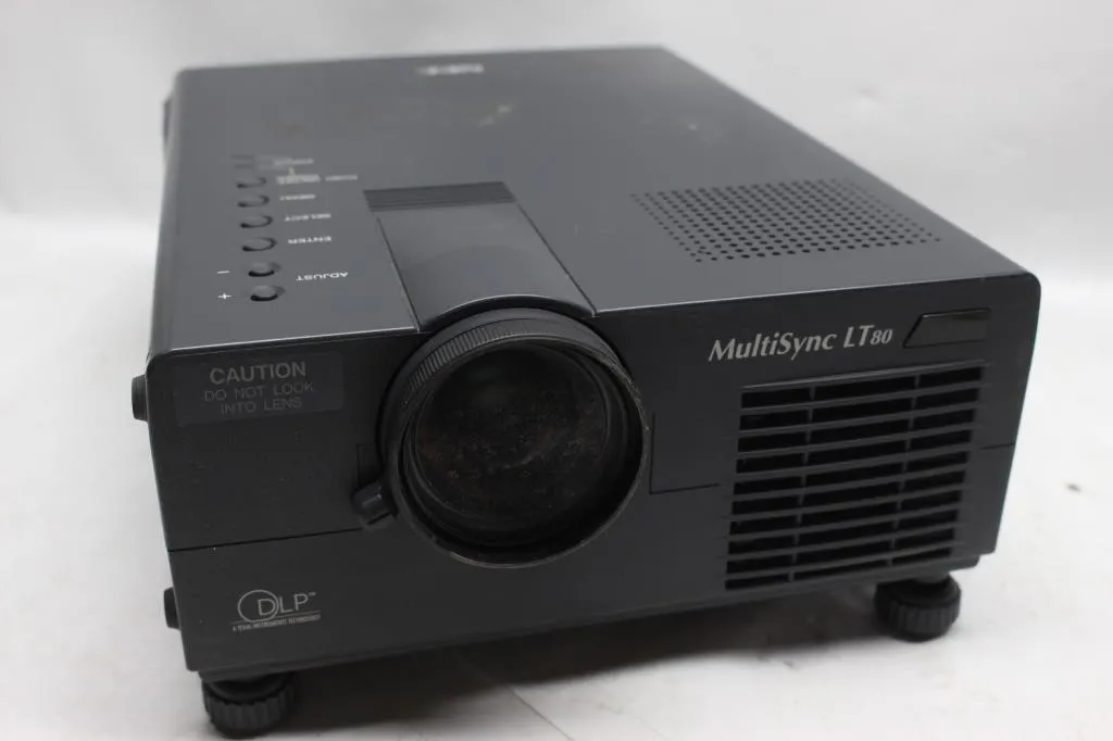 NEC MultiSync LT80 DLP Projector Untested