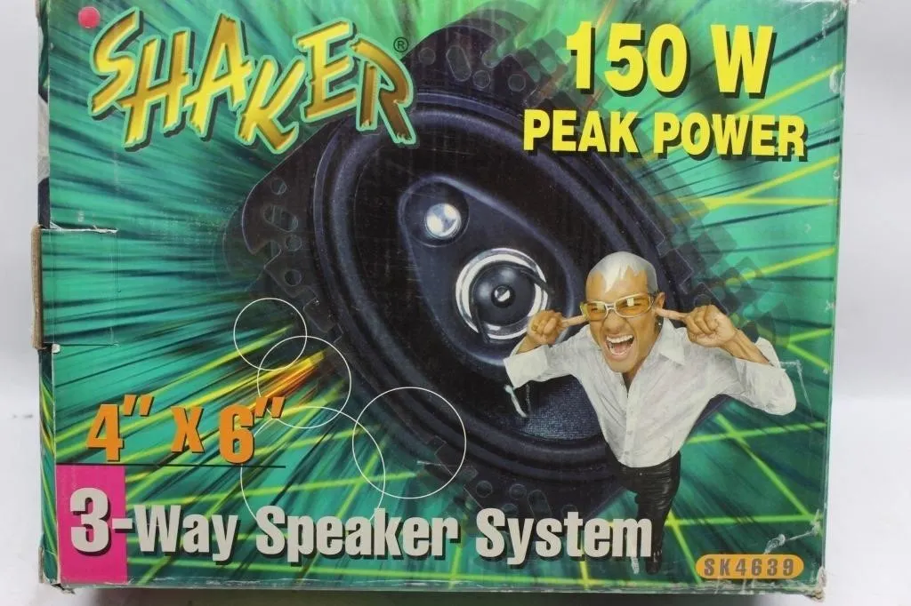 Shaker 150W 4"x6" 3-Way Speaker System
