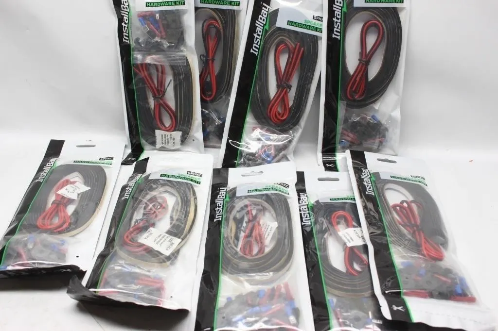 InstallBay SPHKC Speaker Hardware Kits (Lot of ~9)