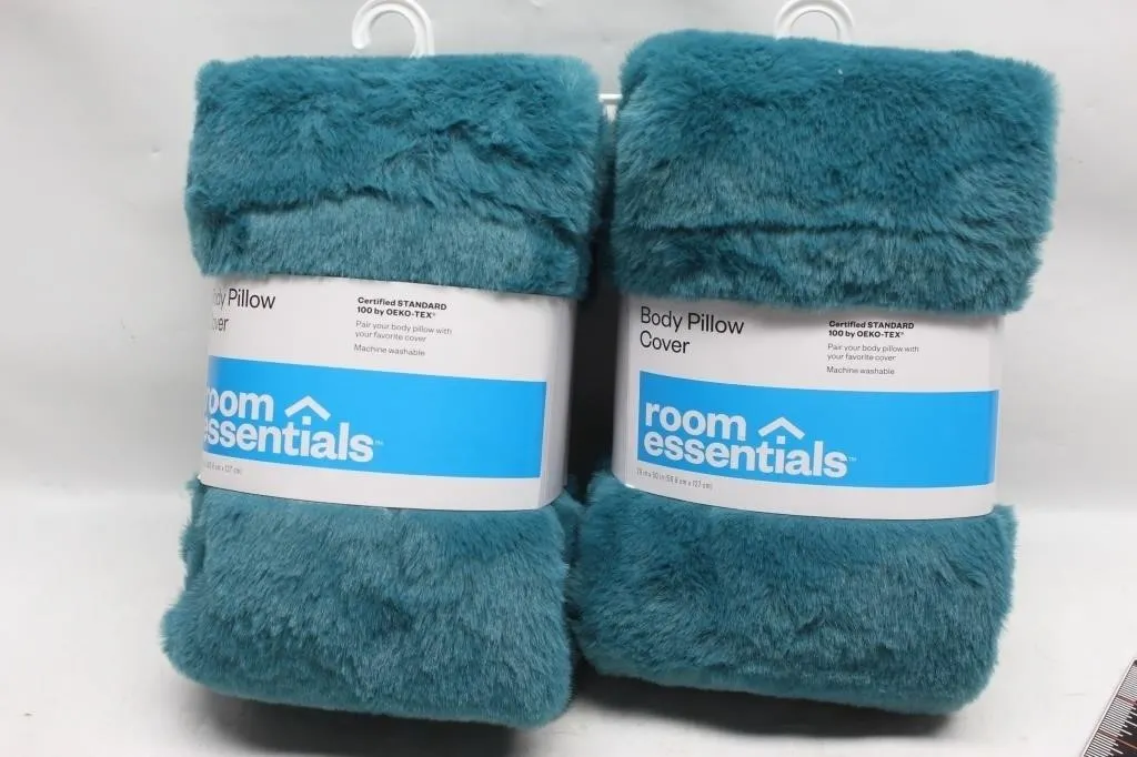 Room Essentials Body Pillow Covers, Lot of 2