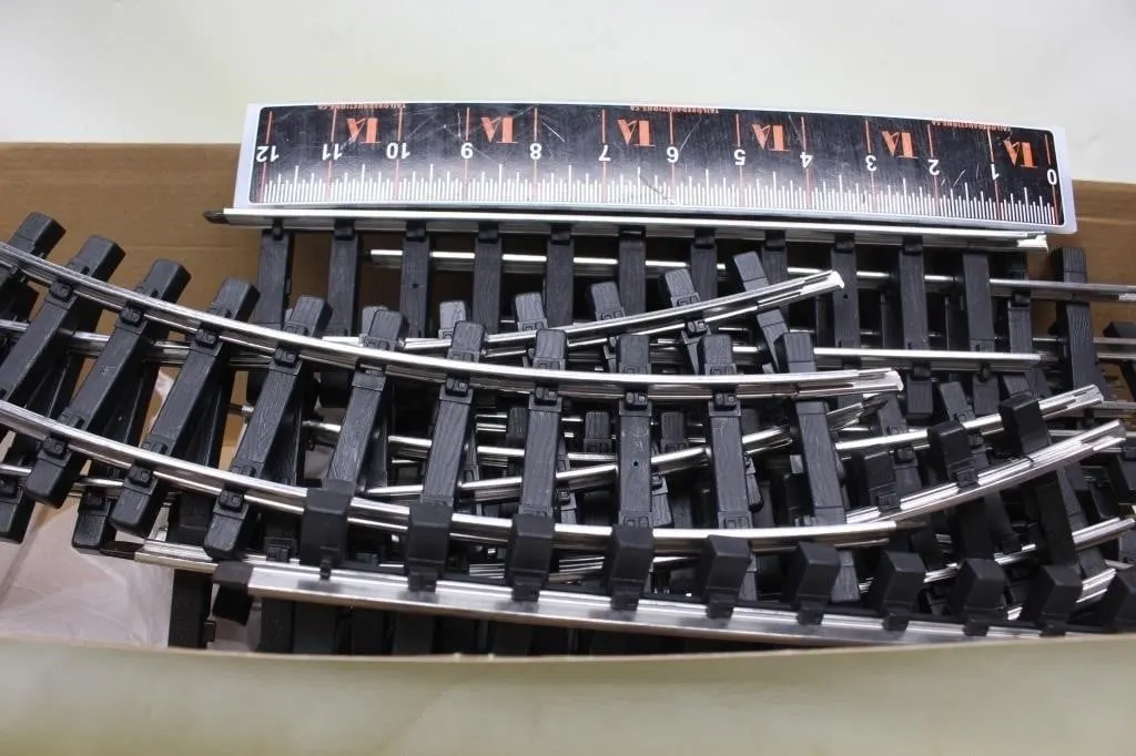 Lot of Model Train Curved Track Sections