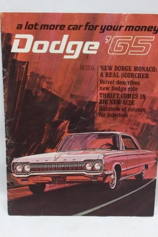 Dodge '65 Dealer Sales Brochure