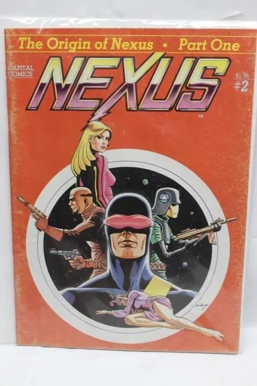 Nexus #2 'The Origin of Nexus' Capital Comics