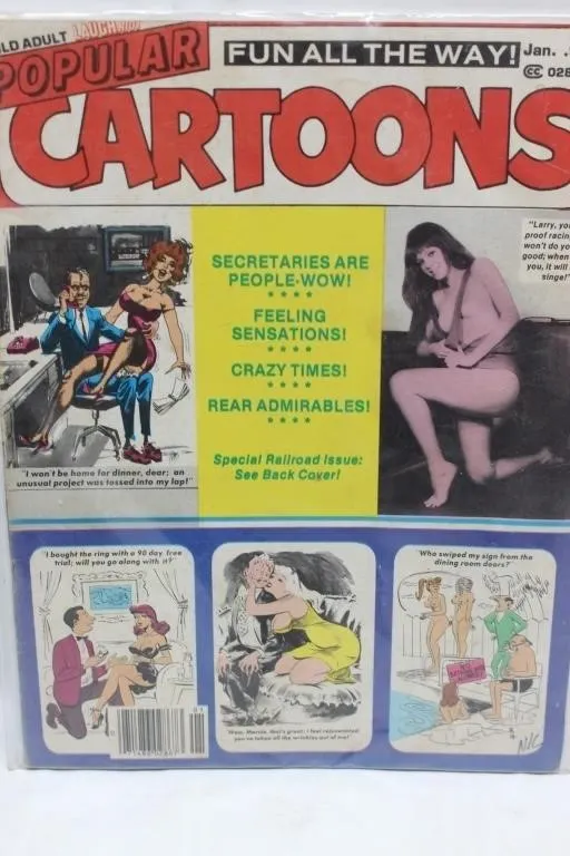 Popular Cartoons Adult Humor Magazine, Jan. Issue