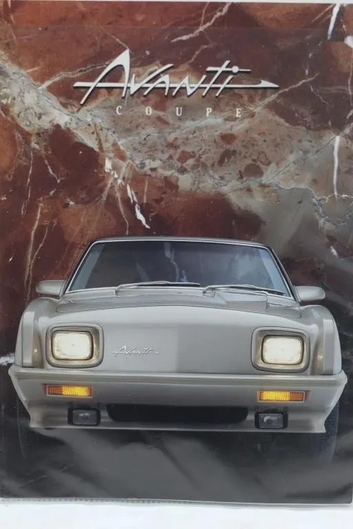 Avanti Coupe Sales Brochure