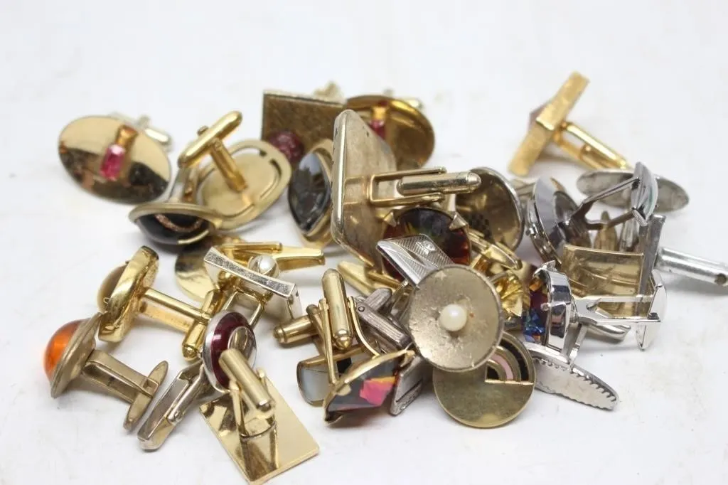 Assorted Vintage Cufflinks Lot