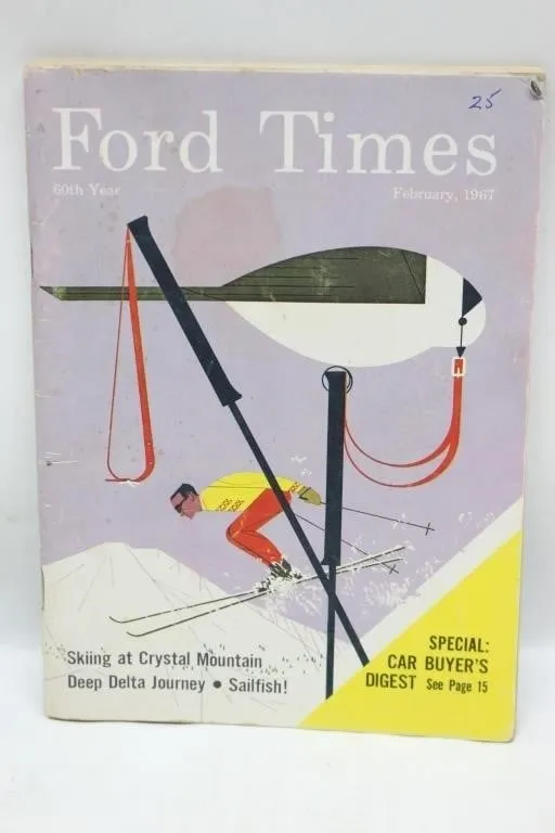 Vintage Ford Times Magazine February 1967