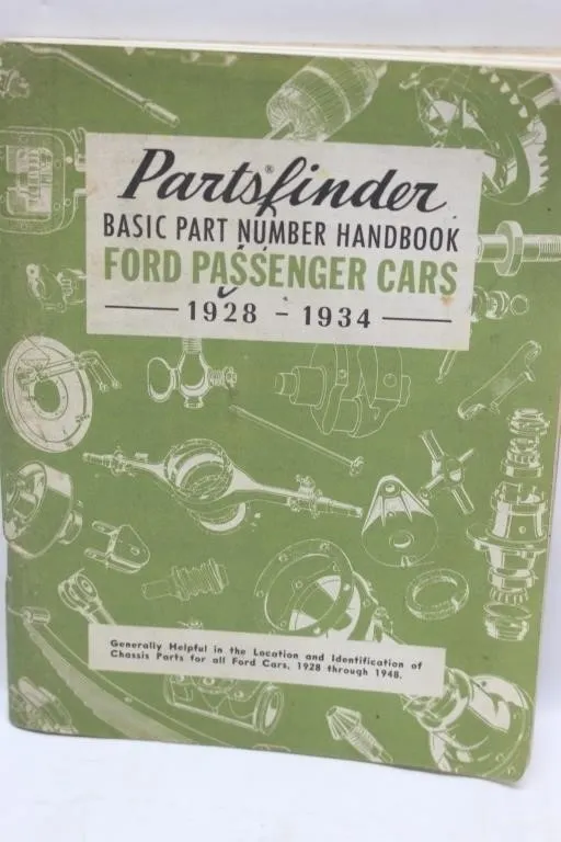 Ford Partsfinder Book & Holly Hobbie Figures Lot