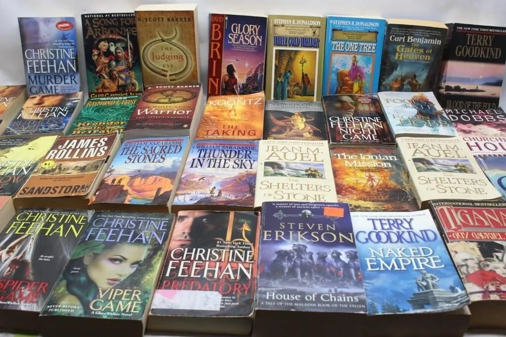 Fantasy & Sci-Fi Paperback Book Lot