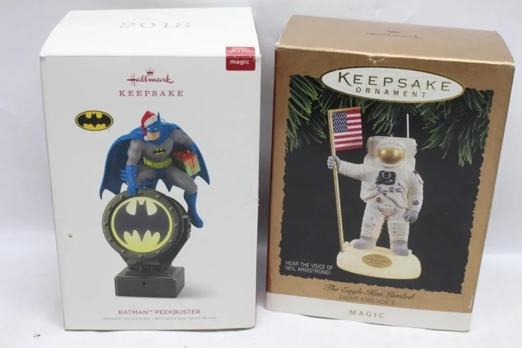 Hallmark Keepsake Ornaments: Batman & Eagle Landed