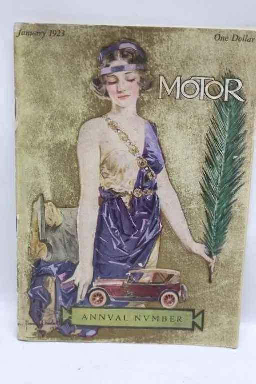 1923 Motor Magazine & "That Man Durant" Booklet