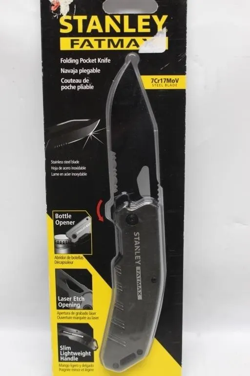 Stanley FatMax Folding Pocket Knife
