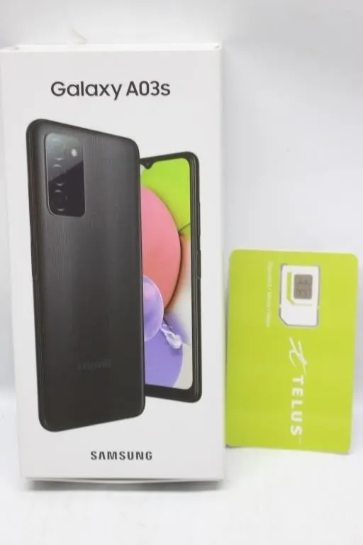 Samsung Galaxy A03s Smartphone with SIM Card
