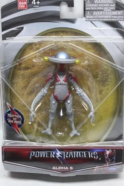 Power Rangers Alpha 5 Action Hero Figure (Bandai)