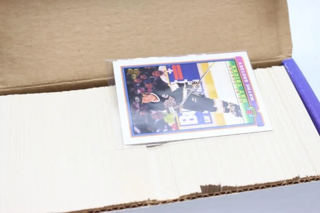 1991 Bowman Hockey Card Lot w/ Gretzky