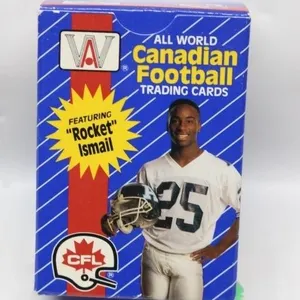 All World Canadian Football Trading Cards Box -