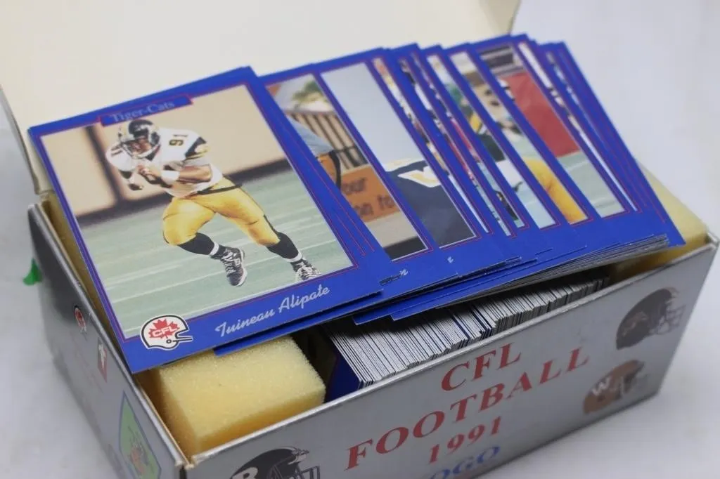 1991 JOGO CFL Football Card Set