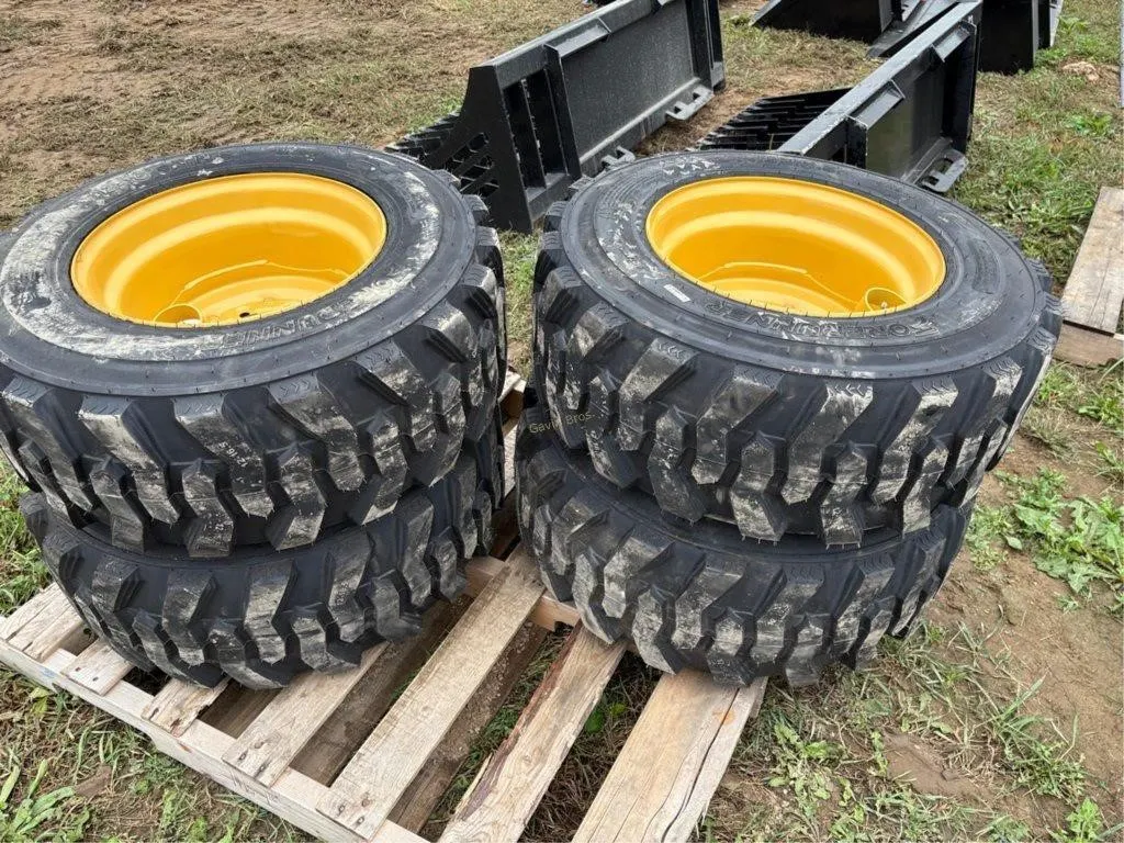Forerunner 12-16.5 NHS Tires & 8 bolt rims