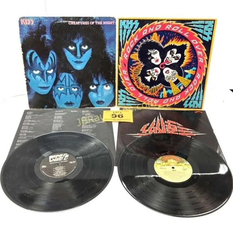 KISS CREATURES OF THE NIGHT & ROCK AND ROLL OVER