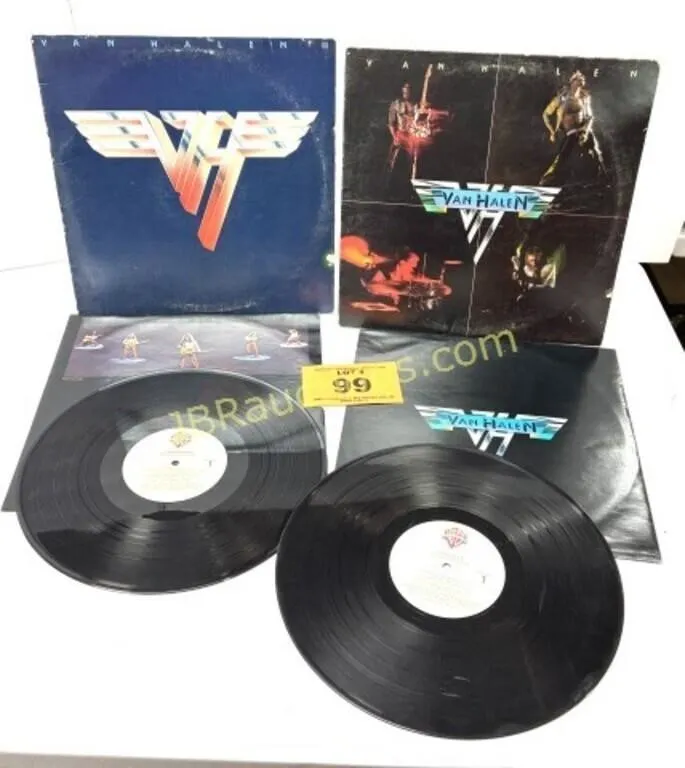 1978 VAN HALEN & 1979 VAN HALEN II ALBUMS