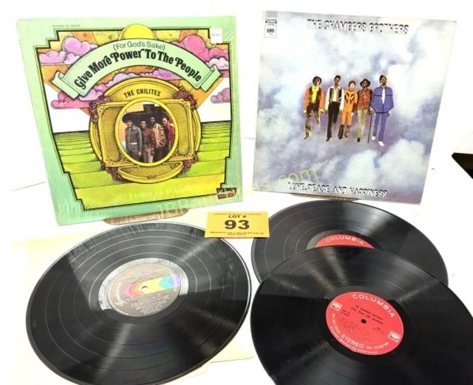 1970 THE CHILITES & THE CHAMBERS BROTHERS