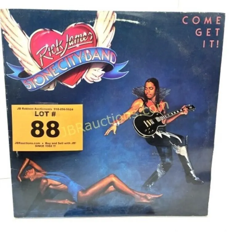 RICK JAMES STONE CITY BAND COME GET IT 1978