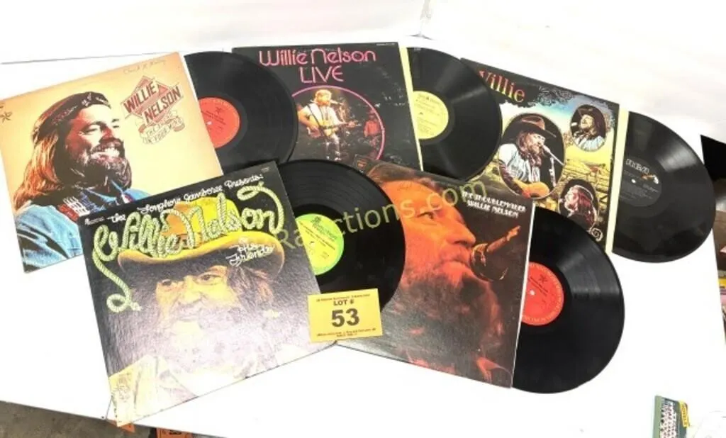 (5) WILLIE NELSON ALBUMS