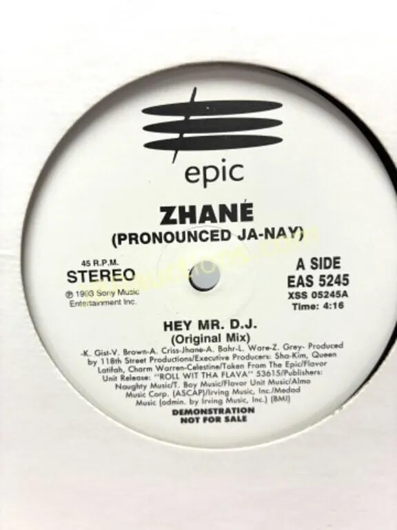 1993 SHANE HEY MR. D.J. - DEMO NOT FOR SALE