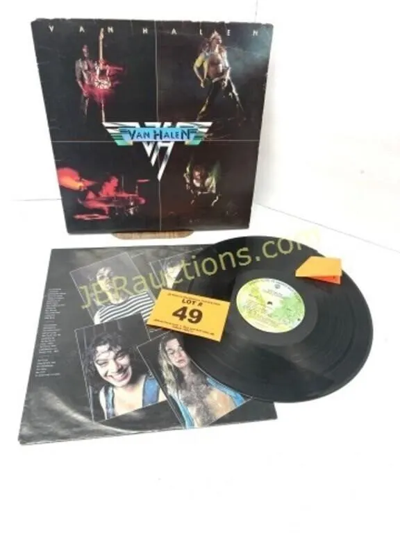 VAN HALEN 1978 SELF TITLED DEBUT ALBUM - BROKE
