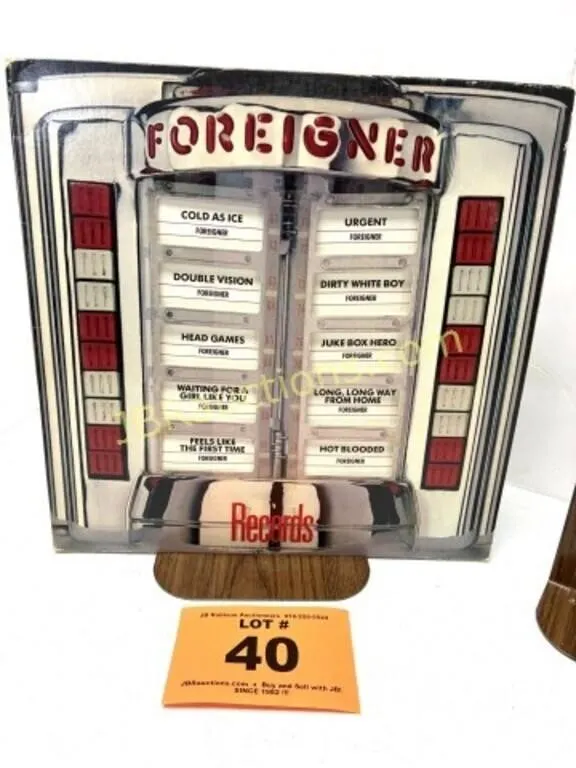 FOREIGNER RECORDS 1982