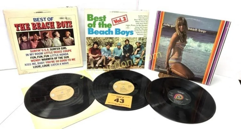BEACH BOYS ALBUMS (3) FOR ONE MONEY