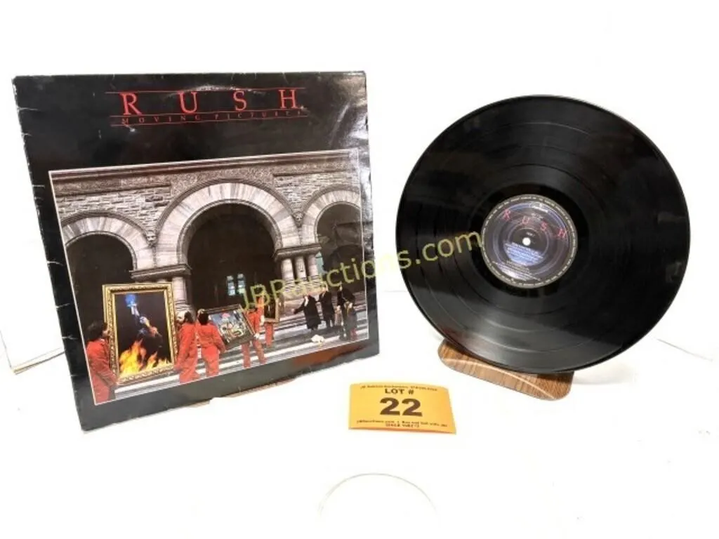 RUSH MOVING PICTURES ALBUM 1981