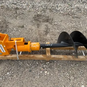 New Giyi mini excavator, auger drive w/ 18” bit-Sales Tax